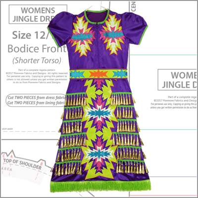 Patterns - Womens Jingle Dress
