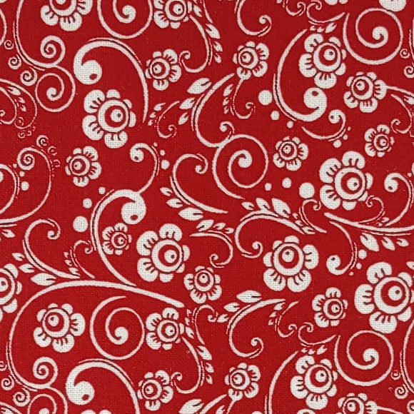 Red #14 - Cotton Calico