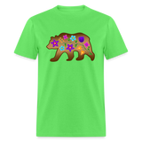 Floral Bear PFD x Bizaanide'ewin Unisex Classic T-Shirt - kiwi