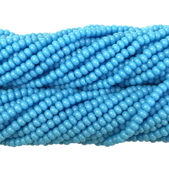 Turquoise Blue Opaque - Size 10 Seed Beads