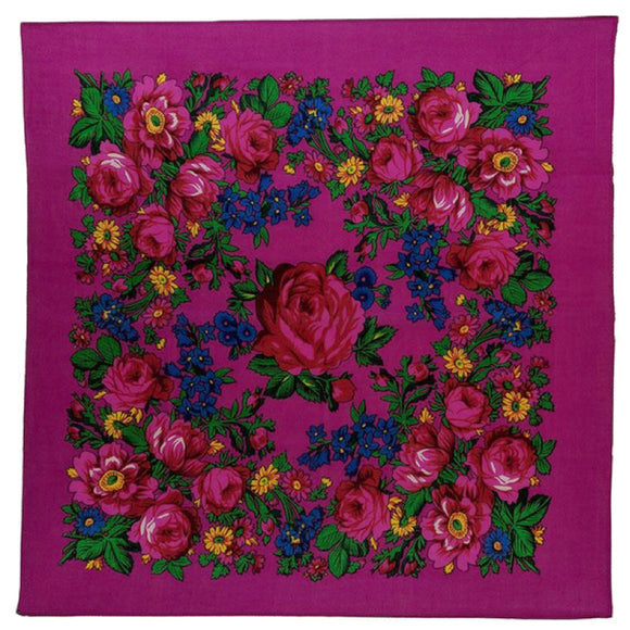 Scarves - Floral Scarves XL