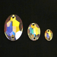 Rhinestones - Oval AB