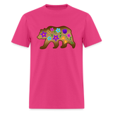 PFD/Bizaanide'ewin Floral Bear Unisex Classic T-Shirt - fuchsia