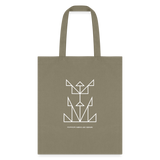 PFD Logo Cotton Tote - khaki