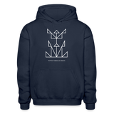PFD Logo Adult Hoodie - navy