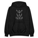 PFD Logo Adult Hoodie - black