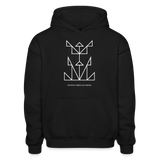 PFD Logo Adult Hoodie - black
