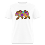 PFD/Bizaanide'ewin Floral Bear Unisex Classic T-Shirt - white