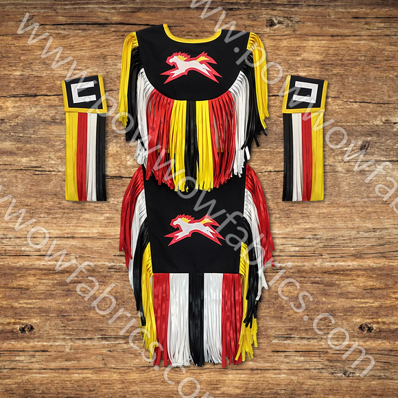 Boys 6-8 Grass Dance Outfit