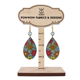 Wood Earrings #8