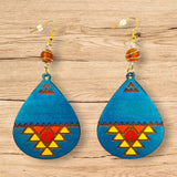 Wood Earrings #17