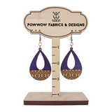 Wood Earrings #39