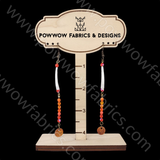 Dentalia Earrings #33 - "Blood Oranges"