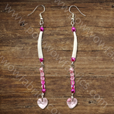Dentalia Earrings #37 - "Read My Tulips"