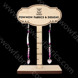 Dentalia Earrings #37 - "Read My Tulips"