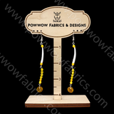 Dentalia Earrings #38 - "Lemonade"