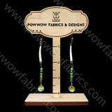 Dentalia Earrings #39 - "Lime Time"