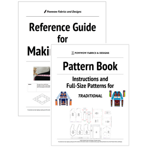 BUNDLE: Boys Traditional Outfit Pattern Book + Reference Guide for Making Regalia