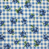 Blue #14: Berries - Cotton Calico