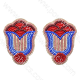 Bubbletop Tulip - Bling Earrings