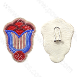 Bubbletop Tulip - Bling Earrings