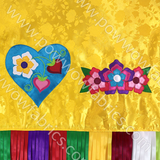 Girls 4-5 Fancy Shawl Outfit (Full Cut)