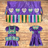 Girls 4-5 Fancy Shawl Outfit (Full Cut)