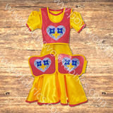 Girls 6-8 Fancy Shawl Outfit