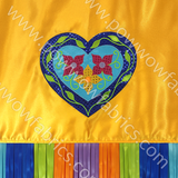 Girls 6-8 Fancy Shawl Outfit
