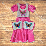 Girls 6-8 Fancy Shawl Outfit