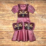 Girls 10-12 Fancy Shawl Outfit