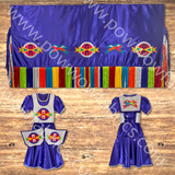 Girls 10-12 Fancy Shawl Outfit