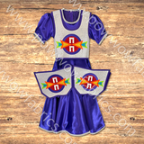 Girls 10-12 Fancy Shawl Outfit