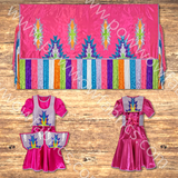 Girls 12-14 Fancy Shawl Outfit