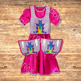 Girls 12-14 Fancy Shawl Outfit