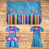 Girls 12-14 Fancy Shawl Outfit