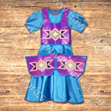 Girls 12-14 Fancy Shawl Outfit