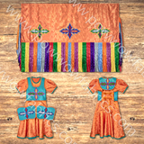Girls 12-14 Fancy Shawl Outfit (Full Cut)
