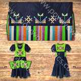 Girls 14-16 Fancy Shawl Outfit