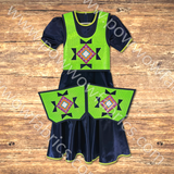Girls 14-16 Fancy Shawl Outfit