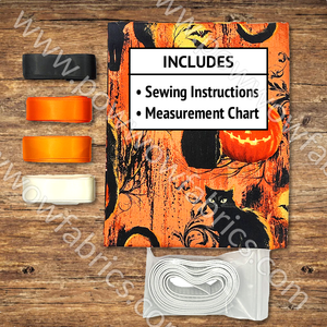 Girls Halloween Ribbon Skirt Kit #1