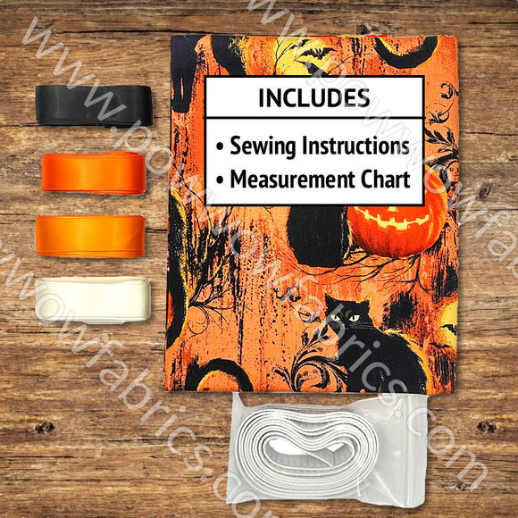 Girls Halloween Ribbon Skirt Kit #1