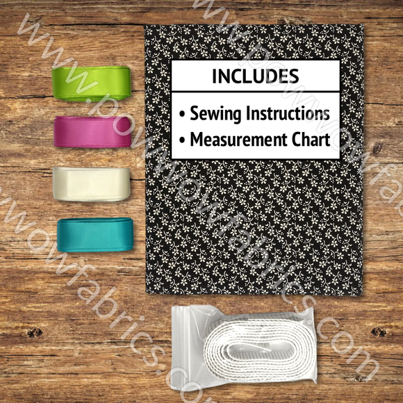Girls Ribbon Skirt Kit #18