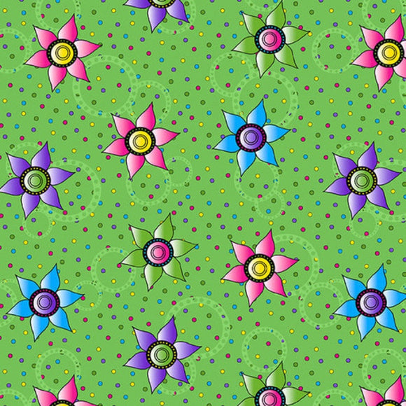 Green #7: Springtime Fun - Cotton Calico