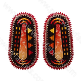 Hair Pipe Necklace and Earrings Set