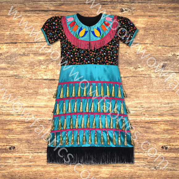 Girls 6-8 Jingle Dress Outfit
