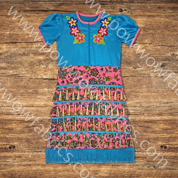 Girls 6-8 Jingle Dress Outfit (Full Cut)