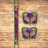 Girls 6-8 Jingle Dress Outfit