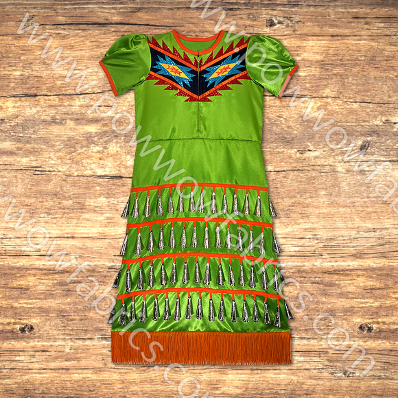 Girls 8-10 Jingle Dress Outfit