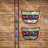 Girls 8-10 Jingle Dress Outfit